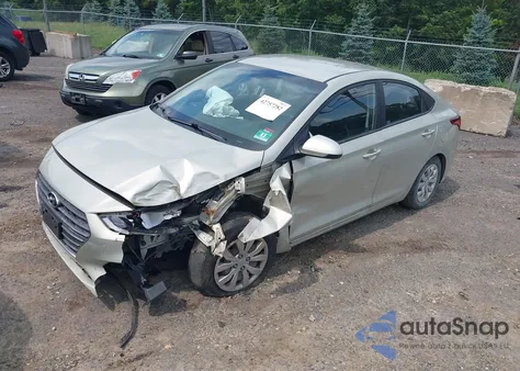 2018 Hyundai Accent Se из США, поврежденный, VIN 3KPC24A35JE028649